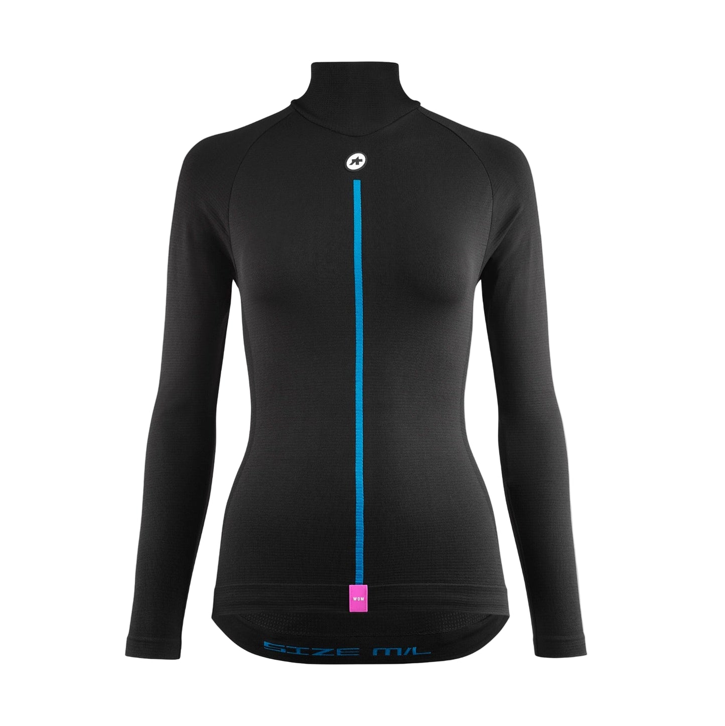 ASSOS WINTER SKIN P1 Ropa interior femenina de manga larga Negro