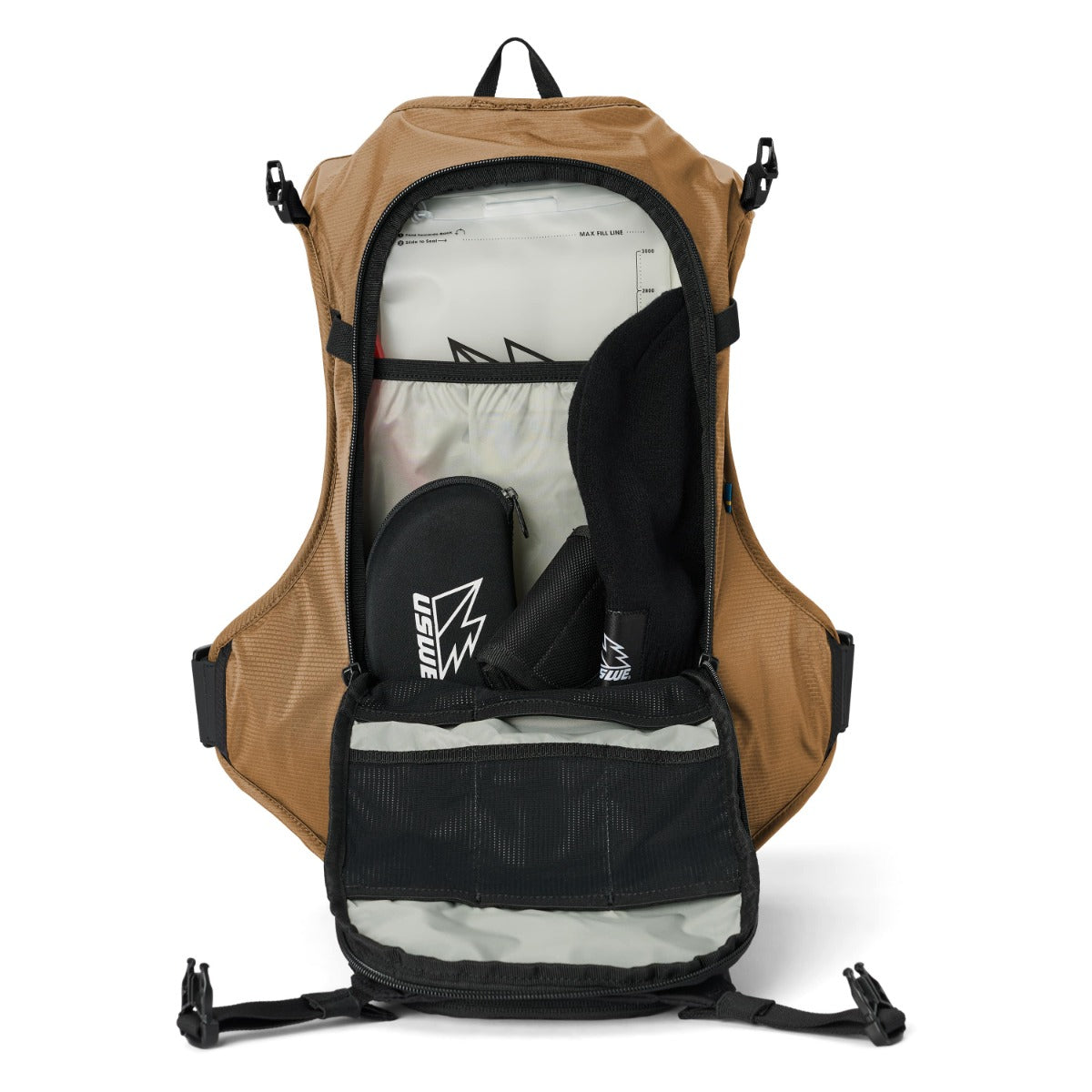 Bolsa de hidratación USWE MTB HYDRO 12 L Bronce
