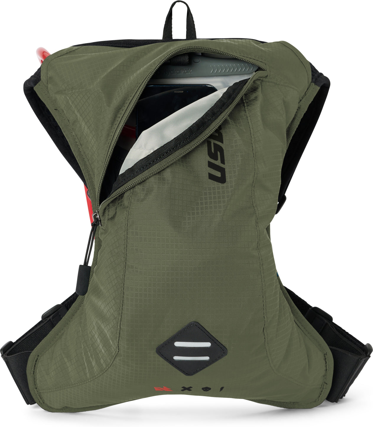 Bolsa de hidratación USWE OUTLANDER XC 4 L Verde