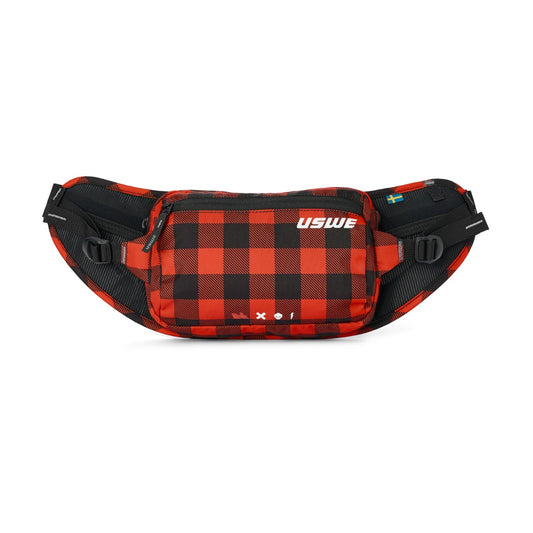 USWE WAIST 2 L Banana Bag Rojo