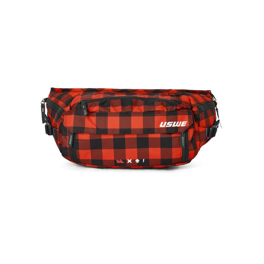 USWE WAIST 6 L Banana Bag Rojo