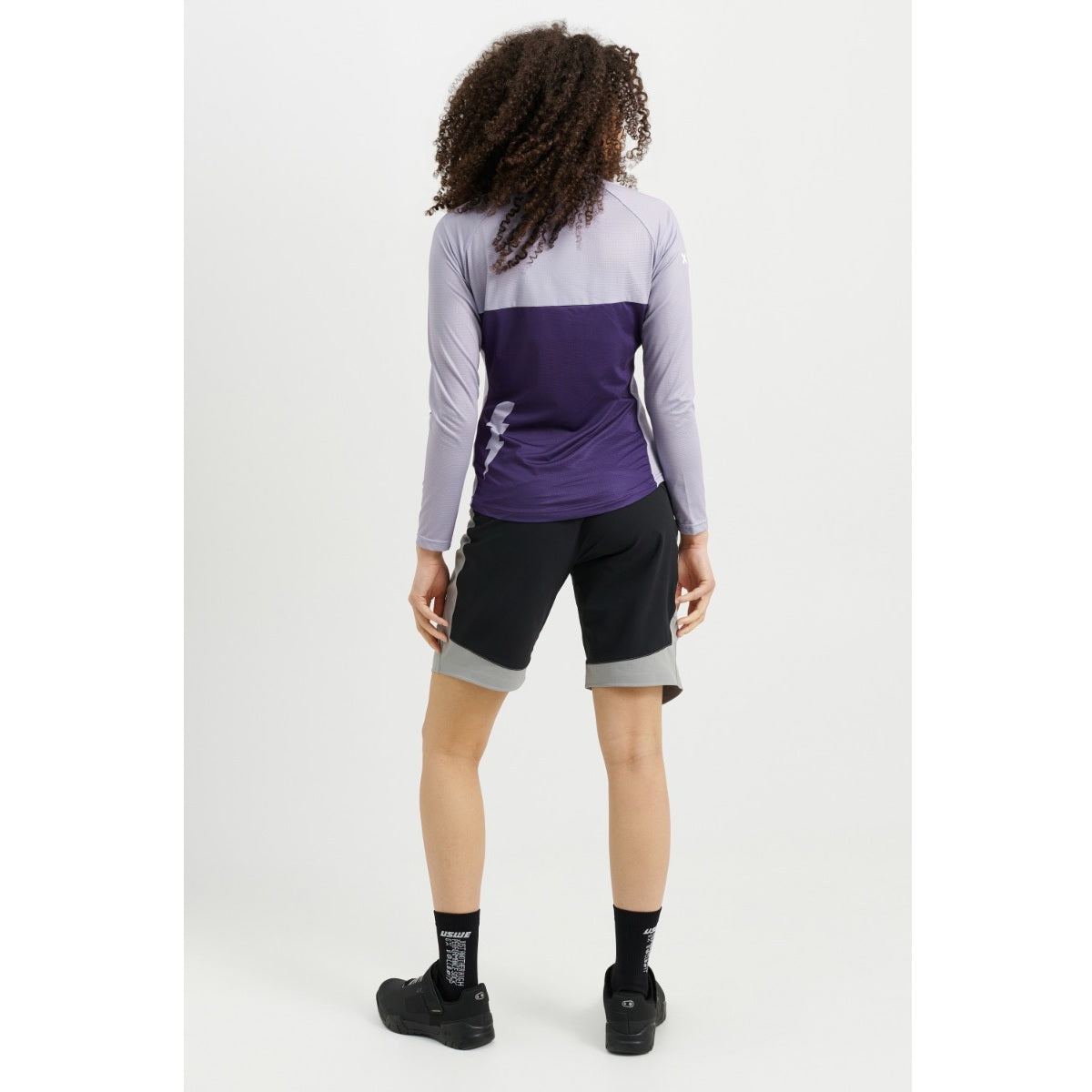 Maillot MTB USWE BERG Mujer Manga Larga Lavanda