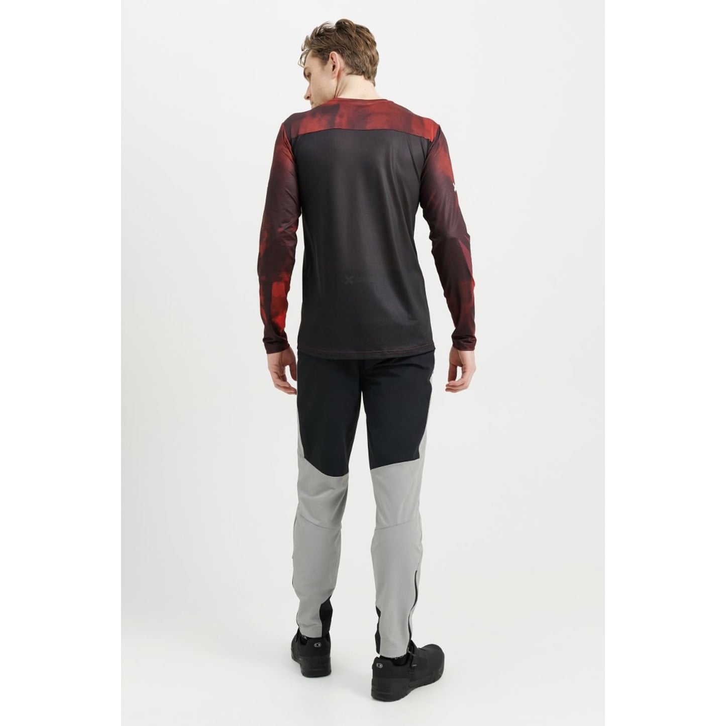 Maillot USWE LUFTIG MTB Manga Larga Rojo