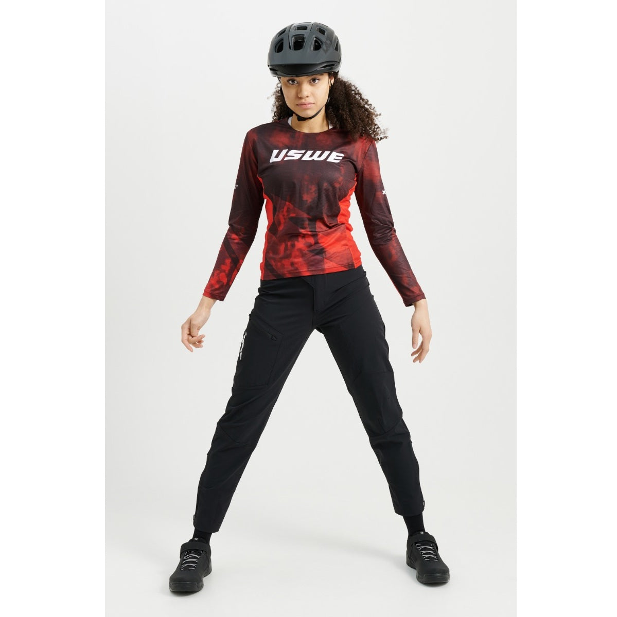 Pantalones USWE SKRUBB Mujer Negro