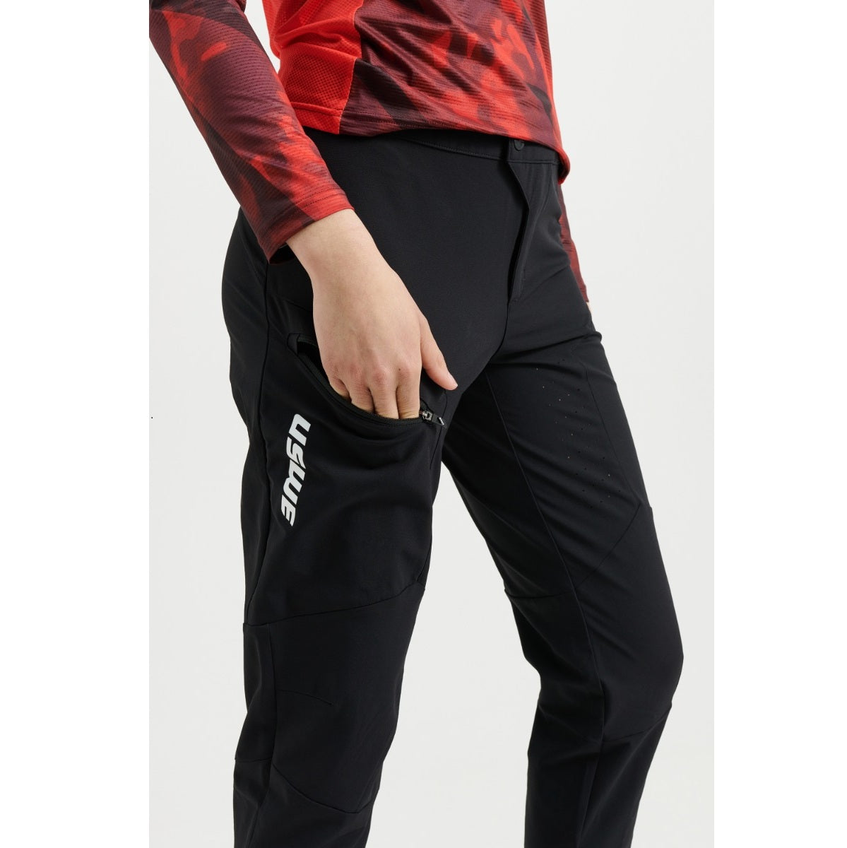 Pantalones USWE SKRUBB Mujer Negro