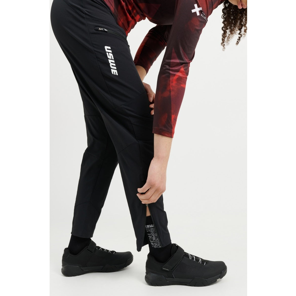 Pantalones USWE SKRUBB Mujer Negro