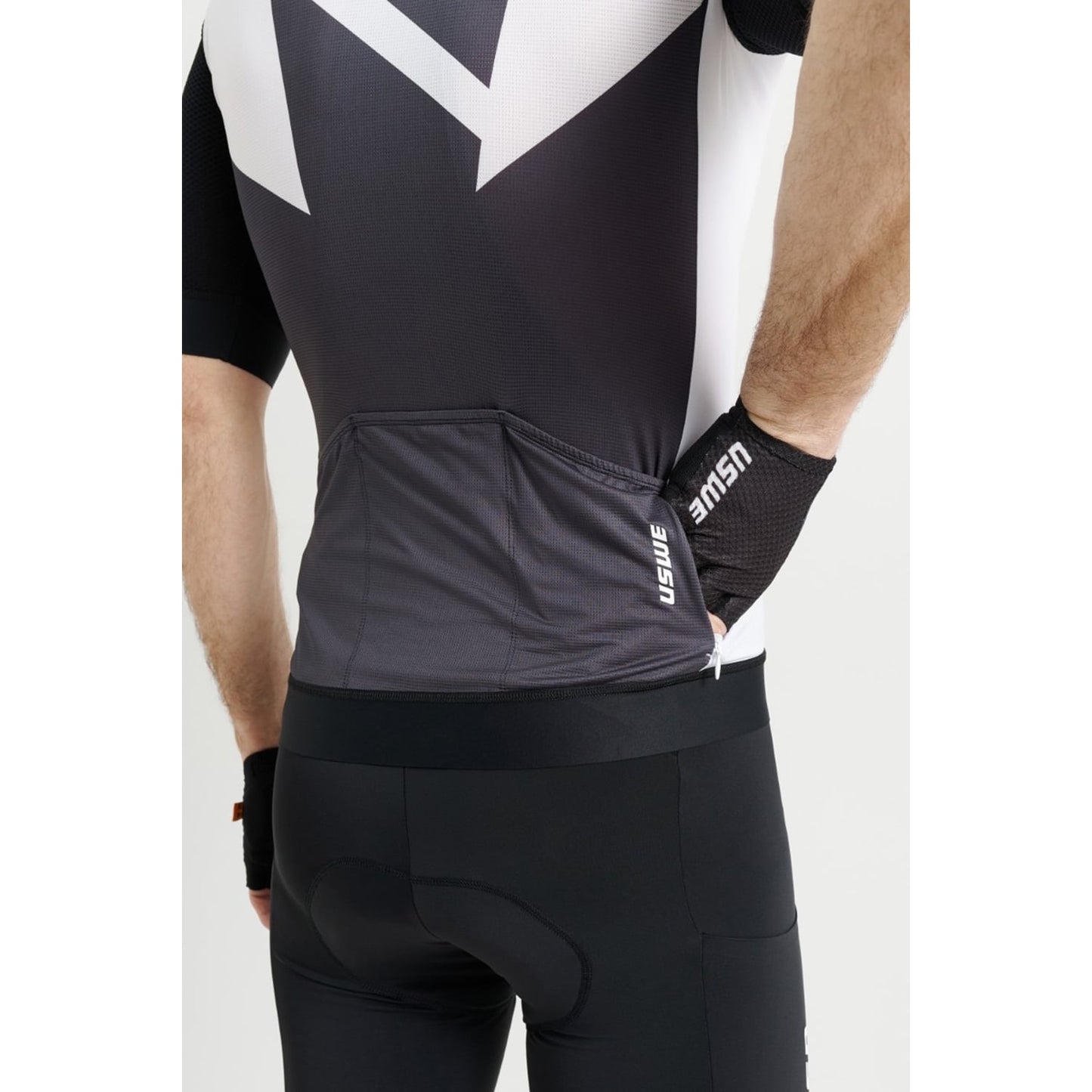 USWE SKARP GRAVEL Maillot de manga corta Blanco