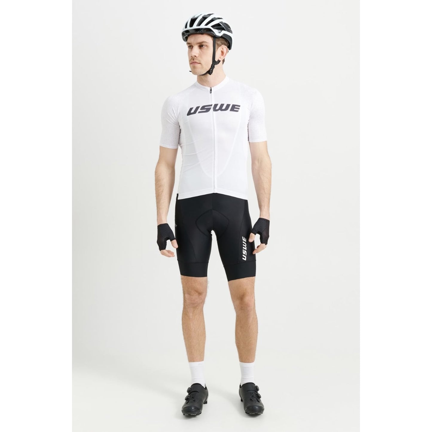 USWE GRUS GRAVEL Maillot de manga corta Blanco
