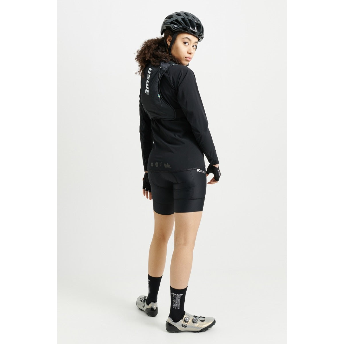 Chaqueta USWE WIND GRAVEL Negro, Mujer