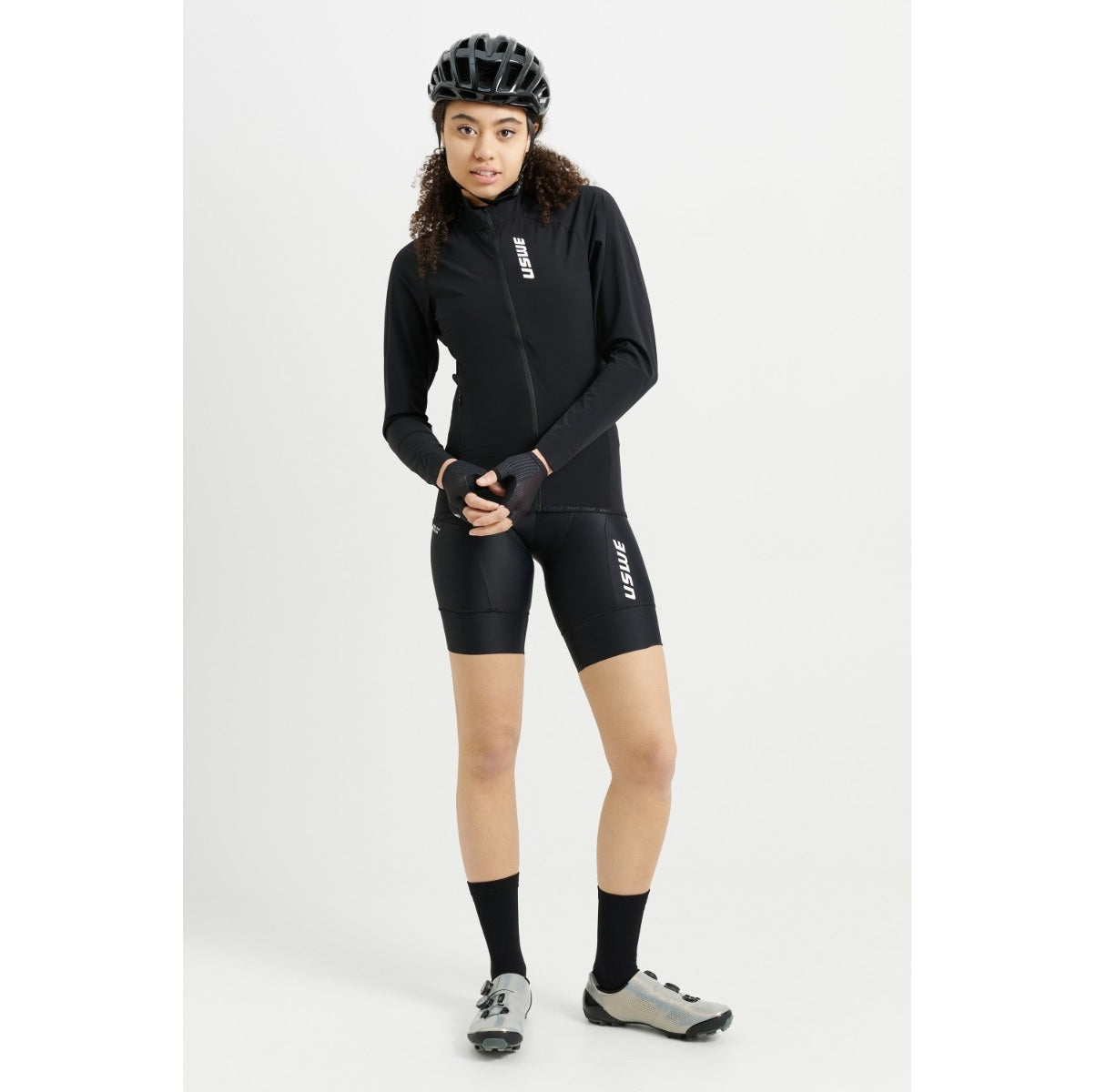 Chaqueta USWE WIND GRAVEL Negro, Mujer