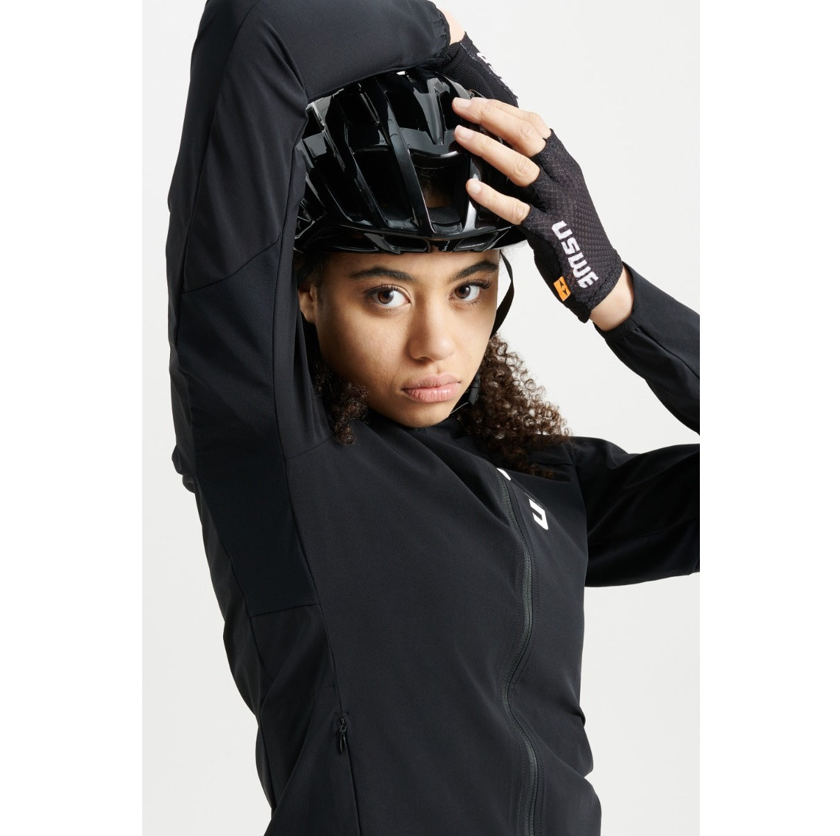 Chaqueta USWE WIND GRAVEL Negro, Mujer