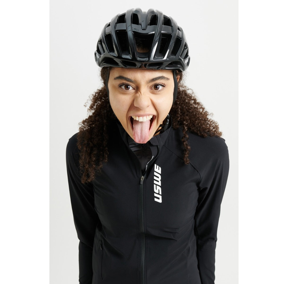 Chaqueta USWE WIND GRAVEL Negro, Mujer