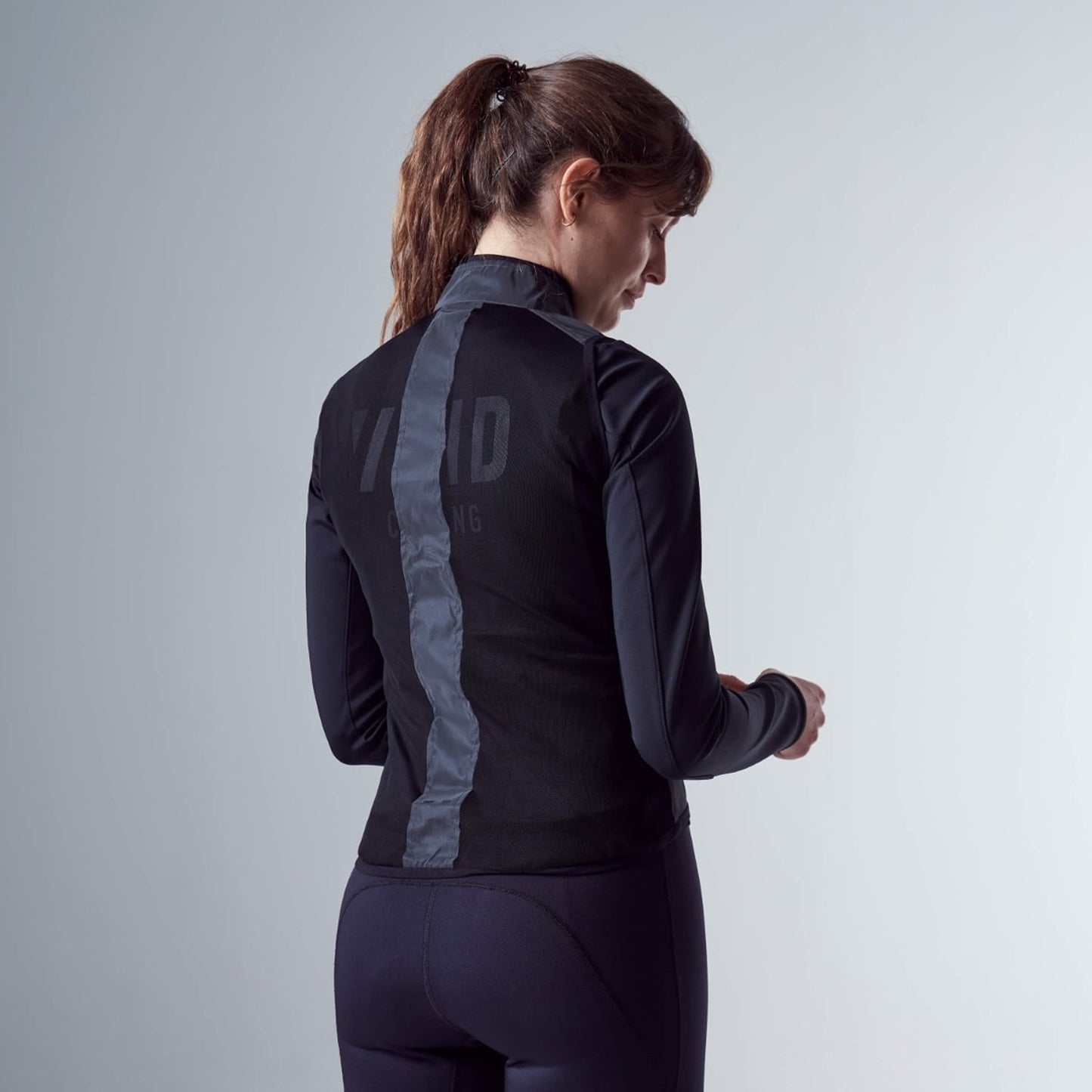 VOID REFLECTIVE Chaqueta sin mangas Negro