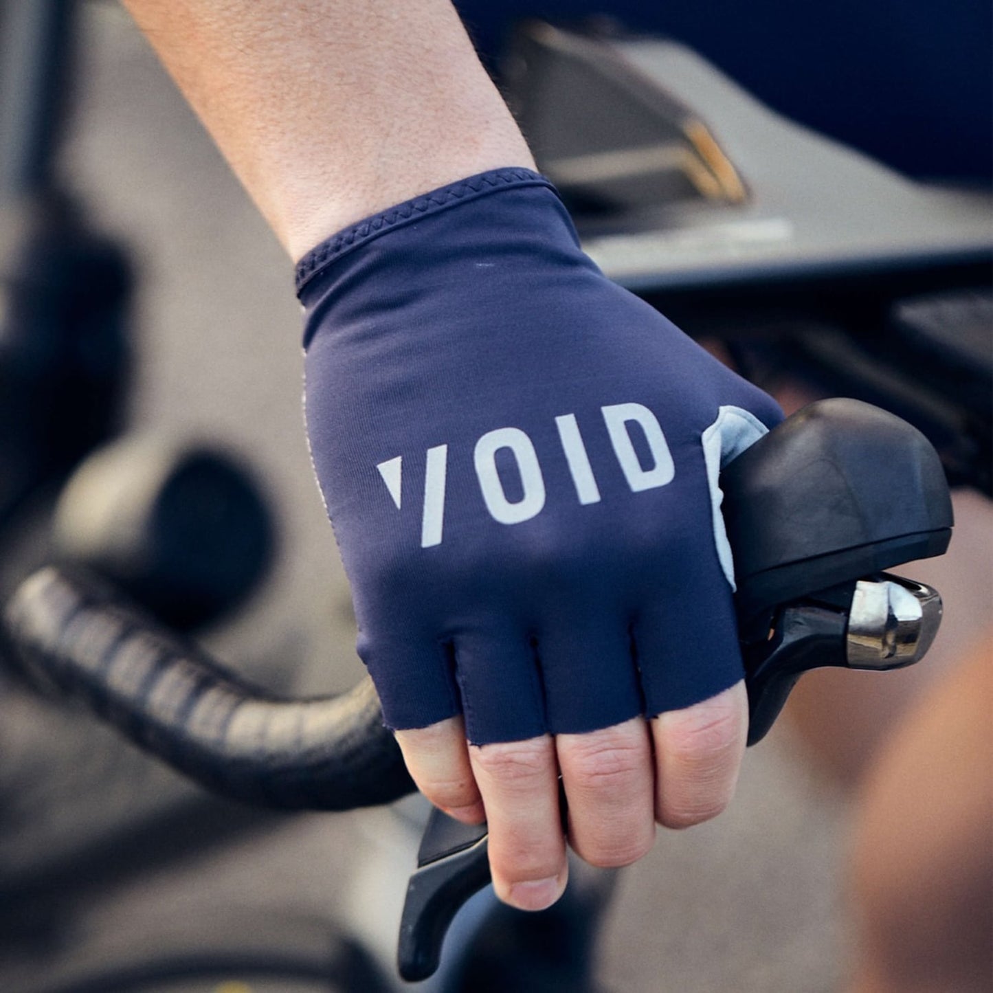 VOID VELO Guantes Cortos Azul Marino