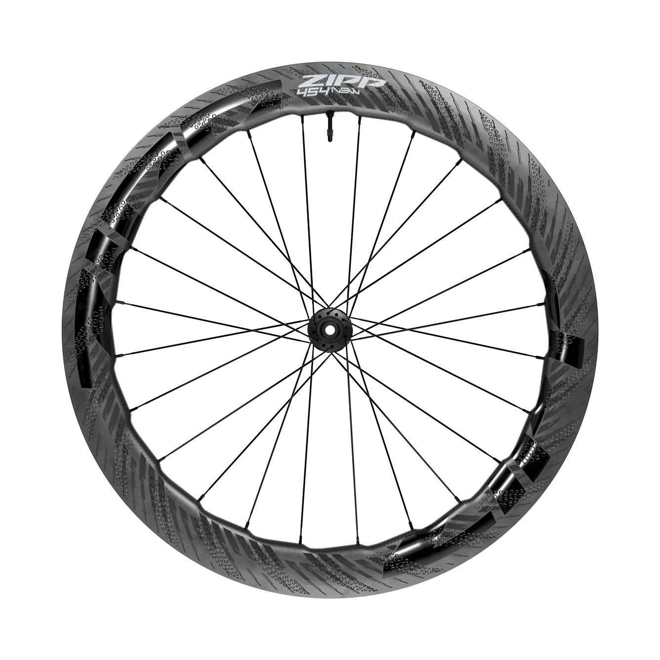 Rueda delantera ZIPP 454 NSW 2026 Tubeless Ready (Center Lock)