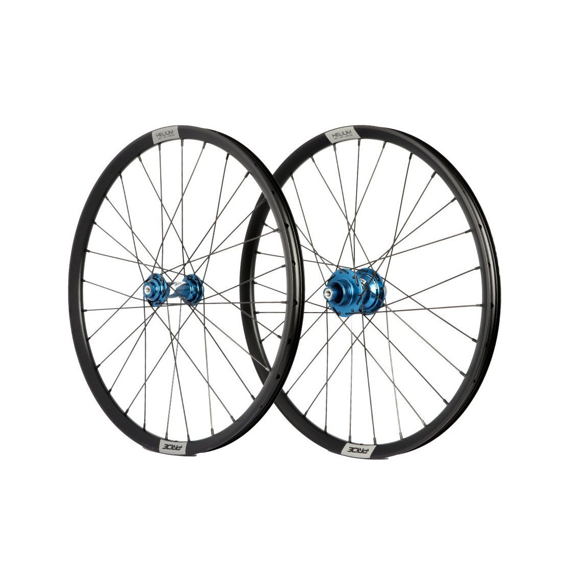 Par de Ruedas PRIDE 20" (451mm) Control V1 Helium M21 Disc Ejes 10/10mm Azul