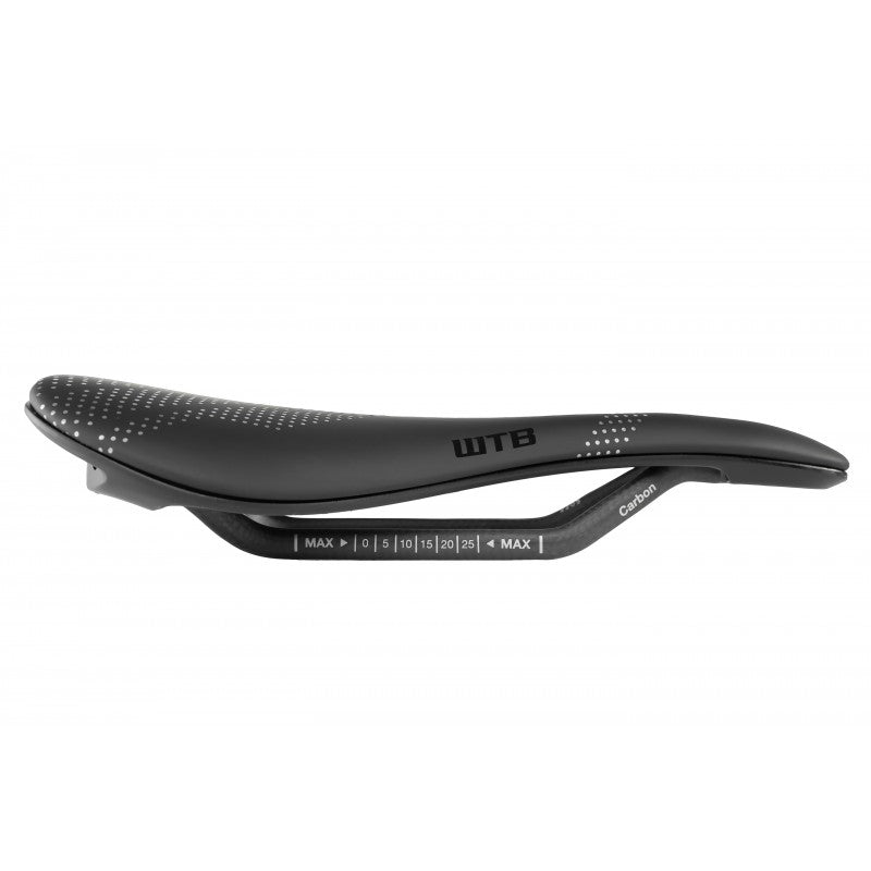 Sillin WTB GRAVELIER 140mm Carbon Rails Negro
