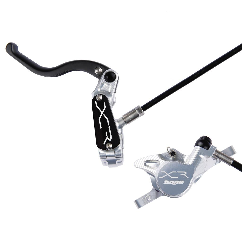 Freno delantero HOPE XCR PRO X2 PM Plata