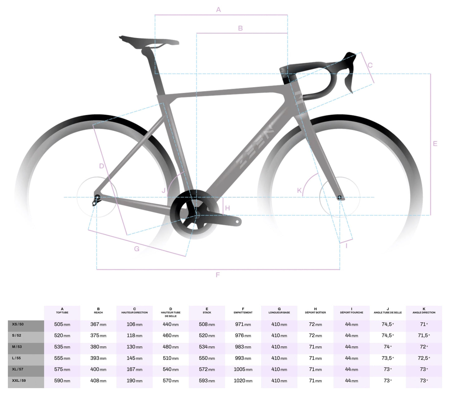 Kit de marco ZEEN SUPERLITE
