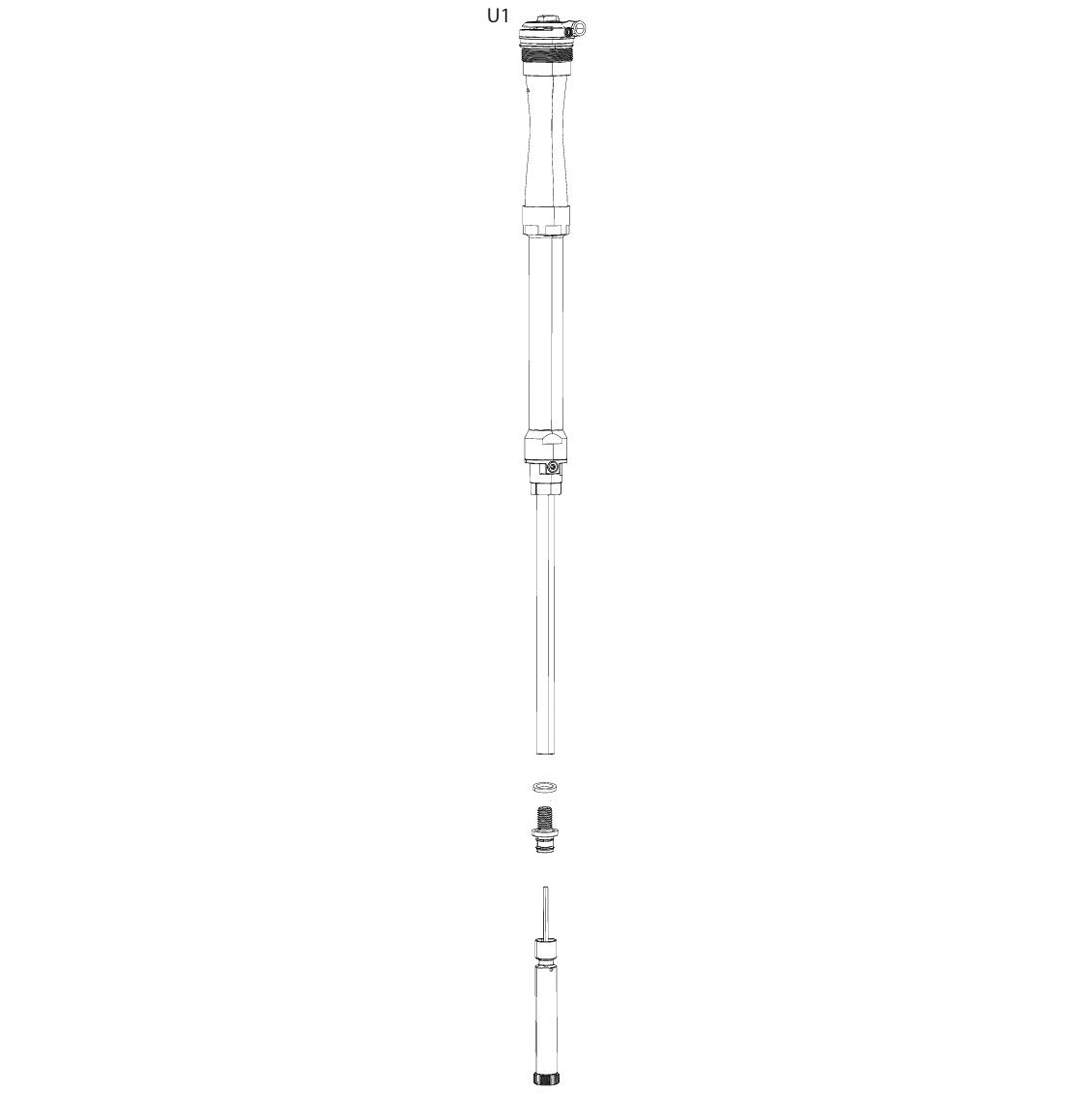 Kit de mejora de cartucho ROCKSHOX RACE DAY2 3P 32mm para horquillas SID / SID SL 100-110mm B1+ / REBA 100mm A7