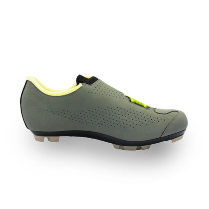 Zapatillas MTB SIDI AERTIS Verde Militar/Amarillo
