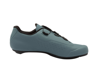 Zapatillas de carretera Sidi Fast 3 storm grey e ice white, vista de perfil interior