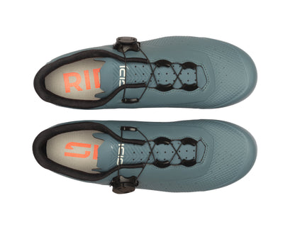 Zapatillas de carretera Sidi Fast 3 storm grey e ice white, vista frontal