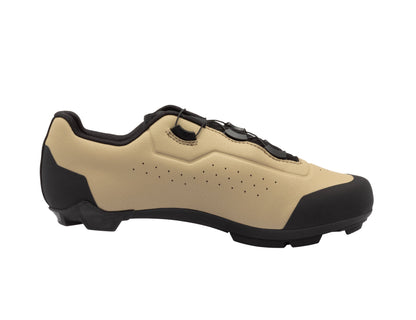 Zapatillas XC gravel Sidi Liinea dark sand, vista de perfil interior