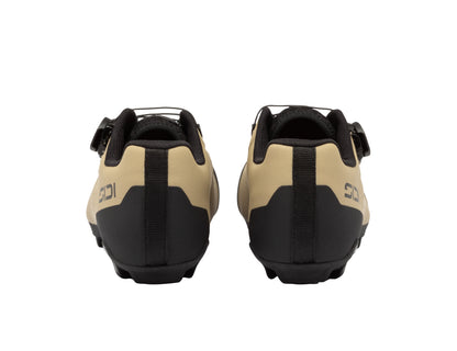 Zapatillas XC gravel Sidi Liinea dark sand, vista trasera del contrafuerte