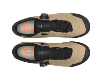 Zapatillas XC gravel Sidi Liinea dark sand, vista frontal