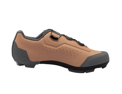 Zapatillas XC gravel Sidi Liinea Woman cork brown, vista de perfil interior