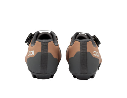 Zapatillas XC gravel Sidi Liinea Woman cork brown, vista trasera del contrafuerte