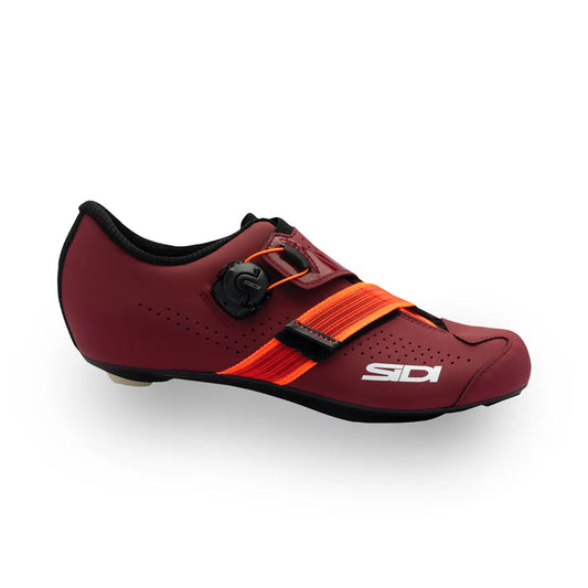 Zapatillas de carretera para mujer SIDI PRIMA Burdeos/Rojo