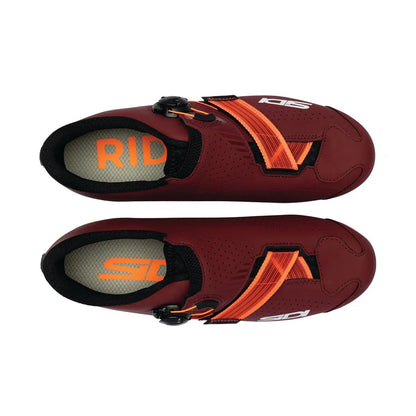 Zapatillas de Carretera SIDI PRIMA Mujer Burdeos/Rojo