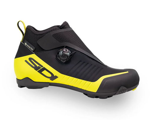 Zapatillas de MTB de invierno SIDI HIEMX S GTX negras/amarillas