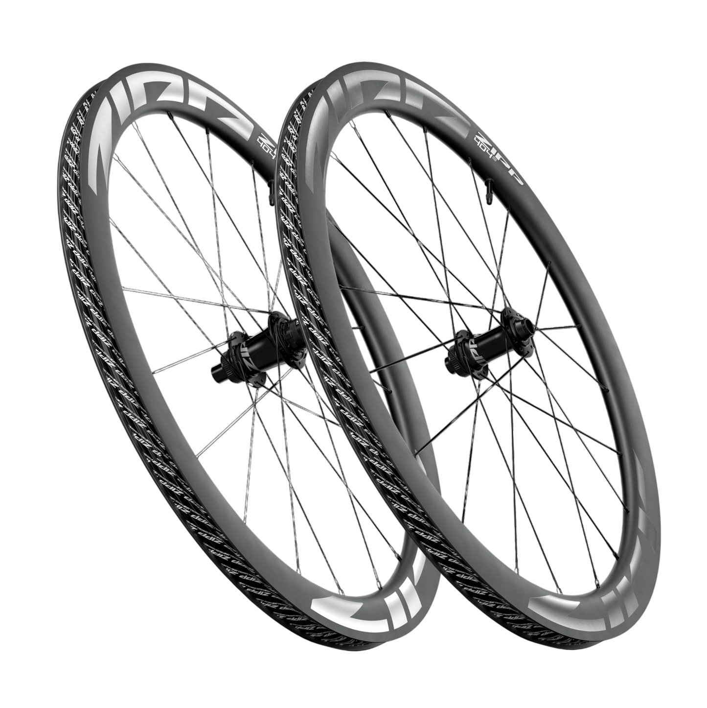 Par de ZIPP 404 s A1 Ruedas Negro