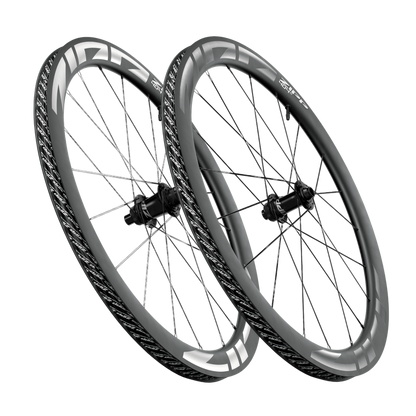 Par de Ruedas ZIPP 404 S A1 Tubeless Ready (Center Lock) Negro/Gris