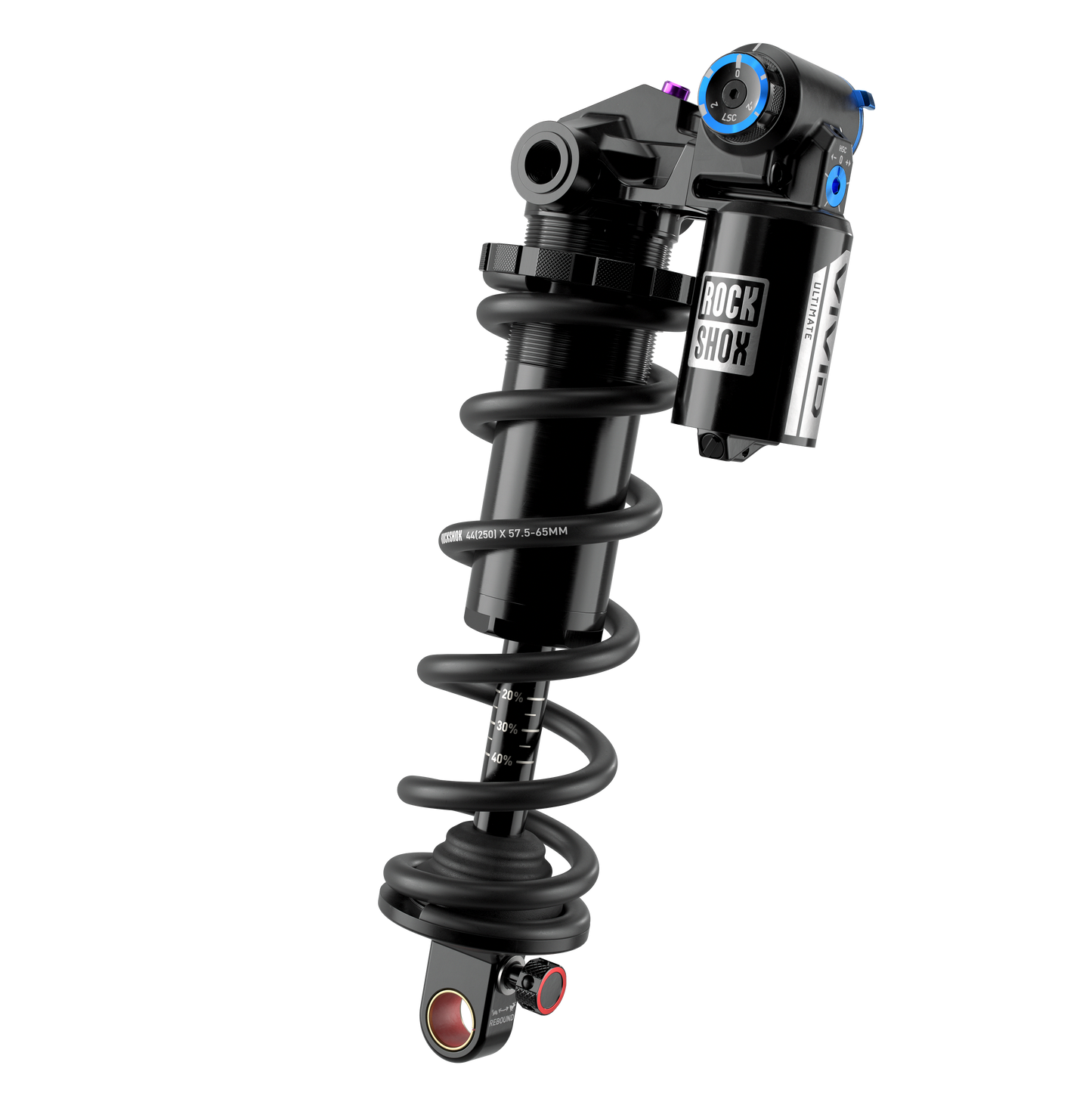 Amortiguador ROCKSHOX VIVID COIL ULTIMATE RC2T D1 Trunnion Spring para Trek Fuel EXe 2023+