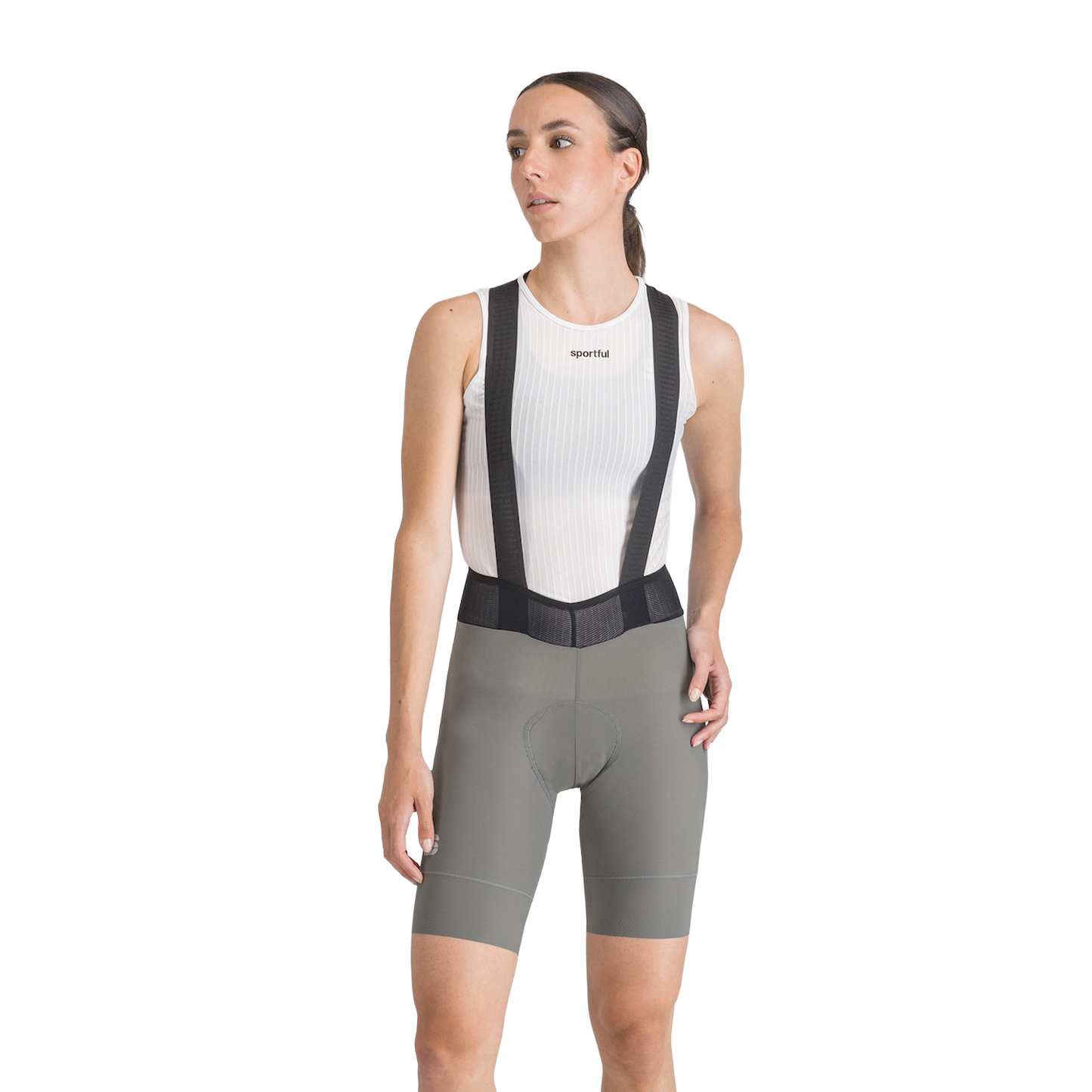 Culotte largo con tirantes SPORTFUL SRK Gris, Mujer
