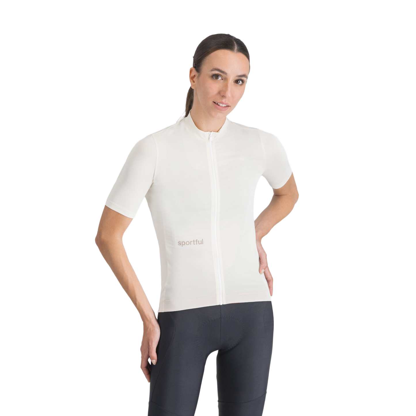 Maillot Mujer SPORTFUL CLASSIC Manga Corta Crema