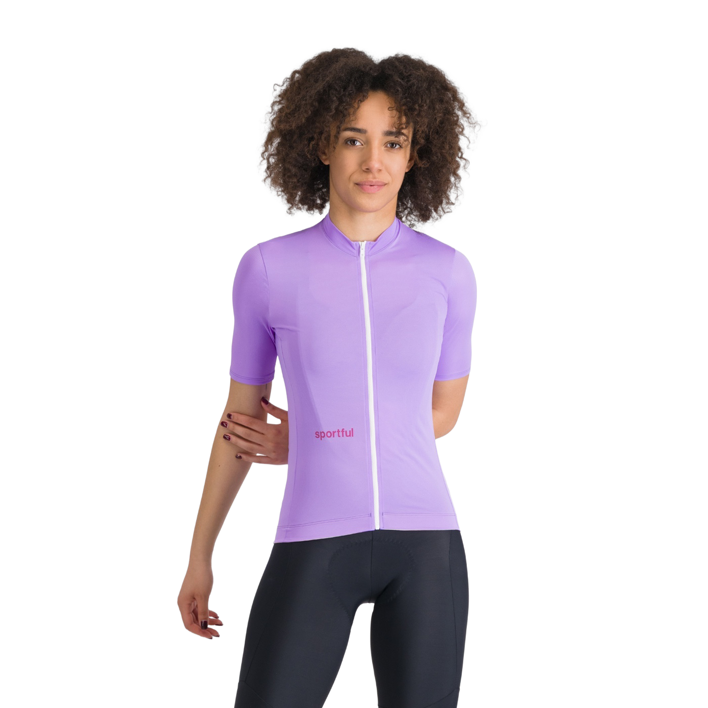 Maillot Mujer SPORTFUL CLASSIC Manga Corta Morado