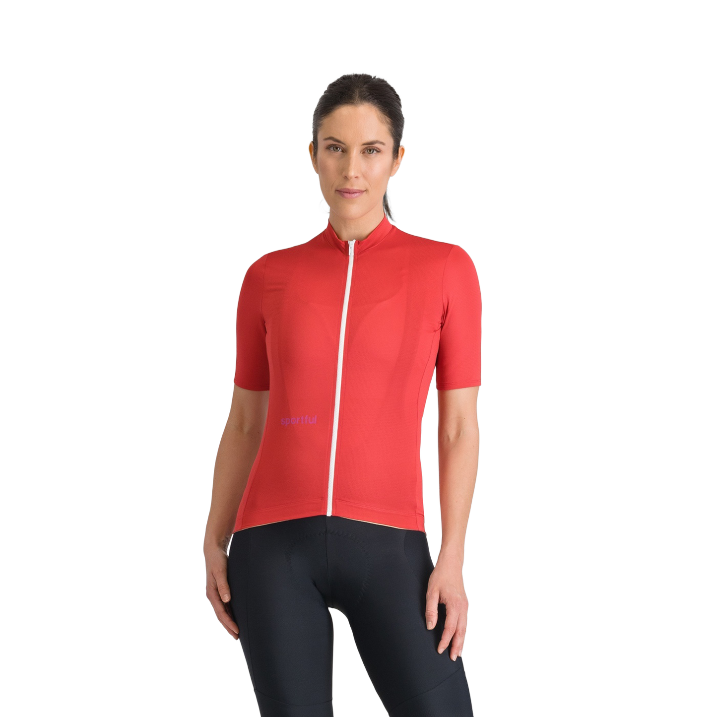 Maillot de manga corta SPORTFUL CLASSIC para mujer Rojo