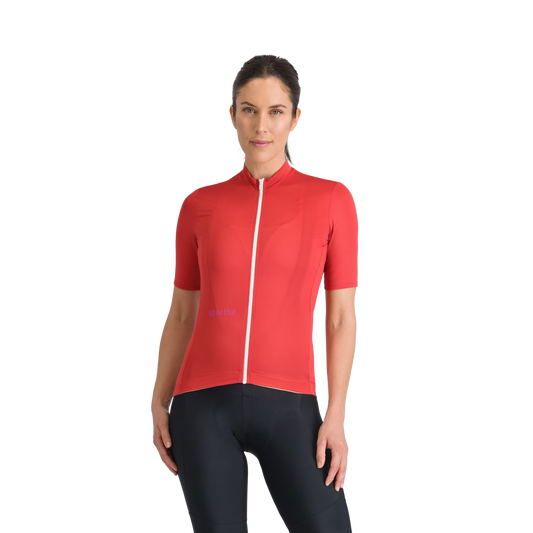 Maillot de manga corta SPORTFUL CLASSIC para mujer Rojo