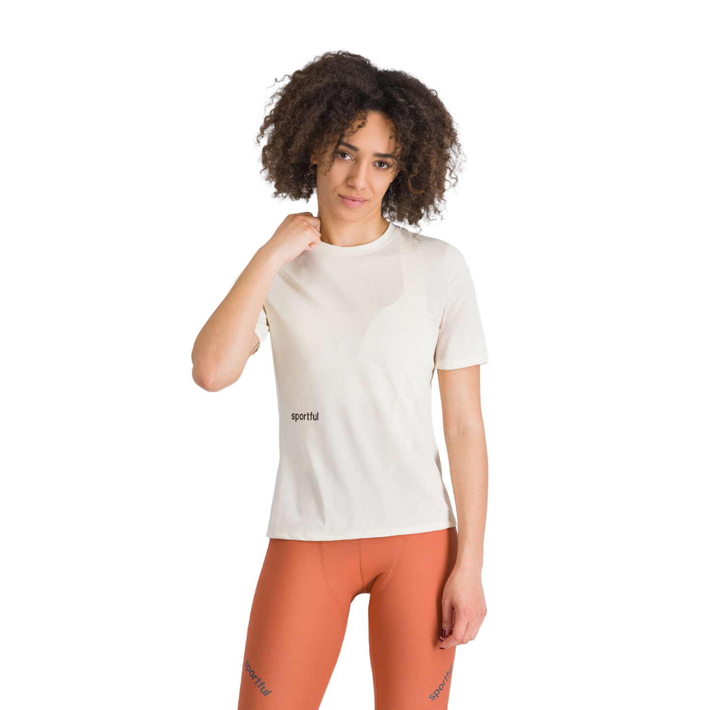 SPORTFUL SUPERGIARA TEE Maillot de manga corta para mujer Crema