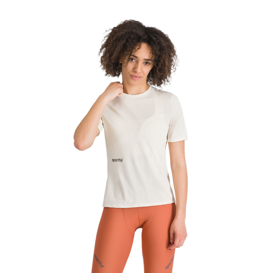 SPORTFUL SUPERGIARA TEE Maillot de manga corta para mujer Crema