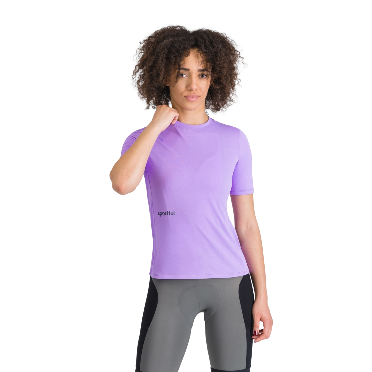 Camiseta de manga corta SPORTFUL SUPERGIARA TEE para mujer Morado