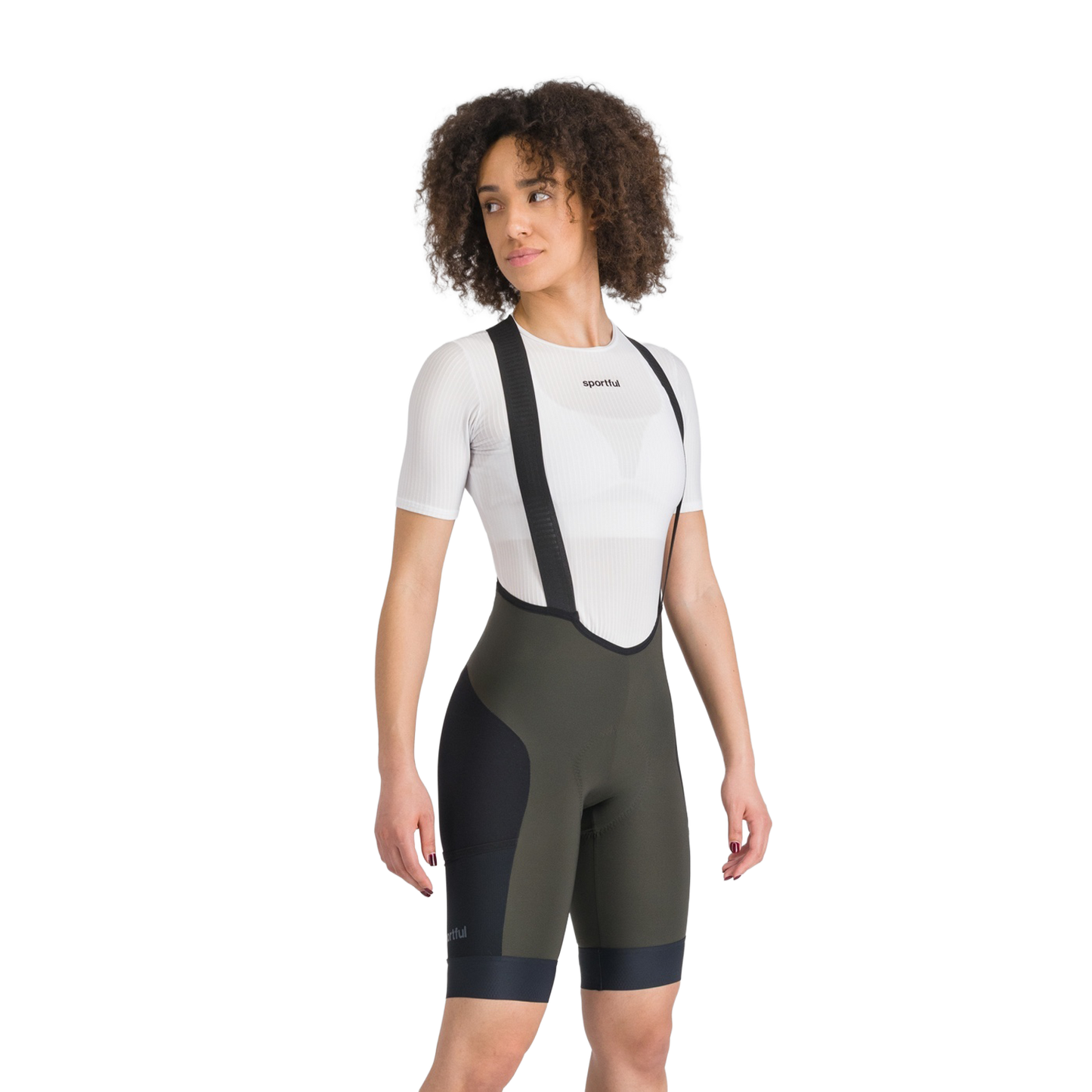 Culotte con tirantes SPORTFUL SUPERGIARA 2 Caqui/Negro, Mujer