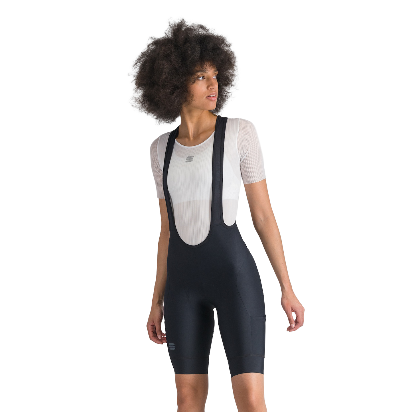 Culotte con tirantes SPORTFUL GIARA 2 Negro, Mujer