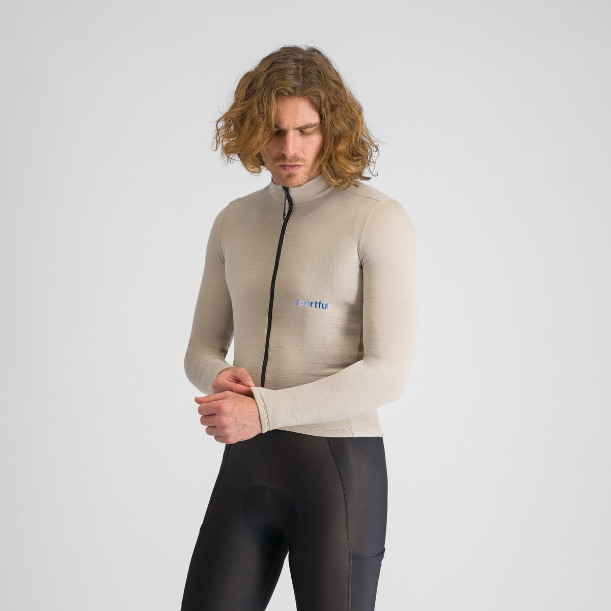 Maillot SPORTFUL SUPERGIARA WOOL de manga larga beige