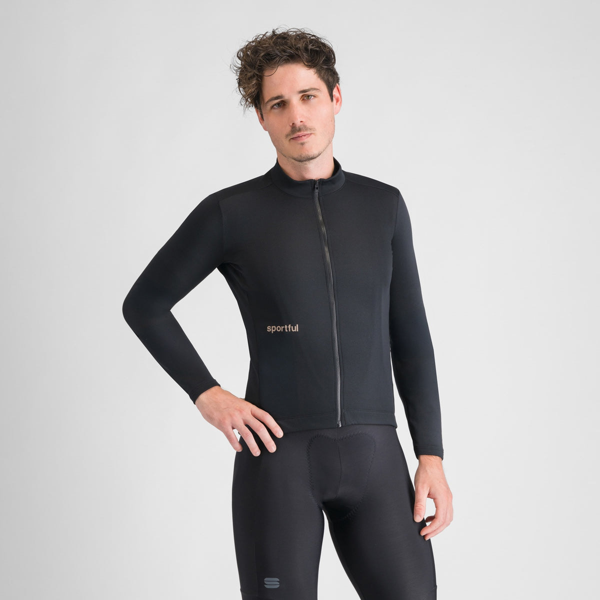 Maillot SPORTFUL CLASSIC de manga larga negro